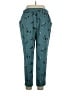 One by One Teaspoon Print Teal Casual Pants Size XL - photo 2