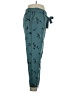 One by One Teaspoon Print Teal Casual Pants Size XL - photo 4