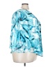 Alex Evenings 100% Polyester Teal 3/4 Sleeve Blouse Size 3X - photo 4