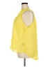 Unique Spectrum 100% Polyester Yellow Sleeveless T-Shirt Size 3X - photo 5