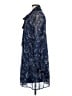 ModCloth 100% Recycled Polyester Paisley Blue Casual Dress Size M - photo 5