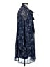 ModCloth 100% Recycled Polyester Paisley Blue Casual Dress Size M - photo 4