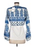 Wrap 100% Cotton Blue Jacket Size 6 - photo 2