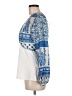 Wrap 100% Cotton Blue Jacket Size 6 - photo 5