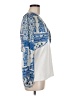 Wrap 100% Cotton Blue Jacket Size 6 - photo 4