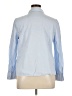 CeCe 100% Cotton Blue Long Sleeve Blouse Size XL - photo 2