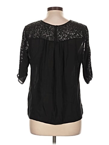 Rebecca Taylor 3/4 Sleeve Silk Top (view 2)