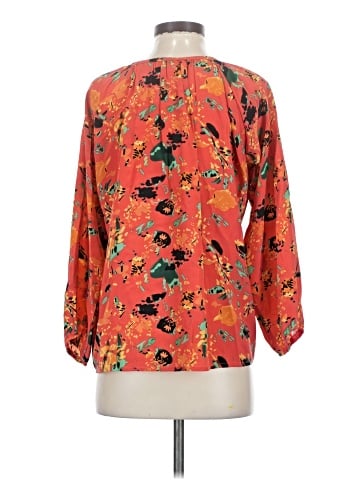 Bayla Jane 3/4 Sleeve Silk Top (view 2)