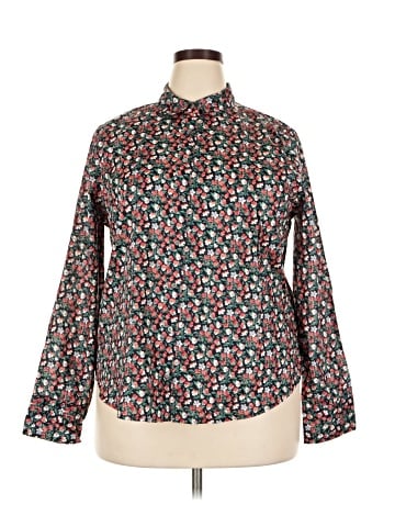 Liberty Art Fabrics for J.Crew Long Sleeve Blouse (view 1)