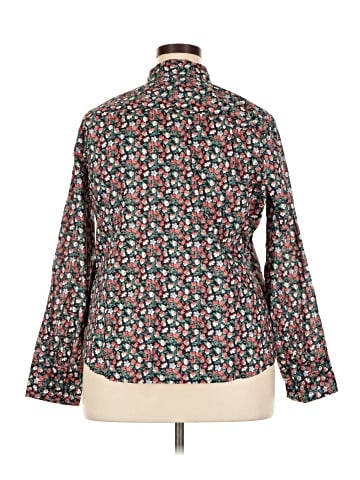 Liberty Art Fabrics for J.Crew Long Sleeve Blouse (view 2)