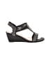 New York Transit Black Wedges Size 5 - photo 1