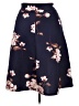 Haute Monde Floral Blue Formal Skirt Size XL - photo 2