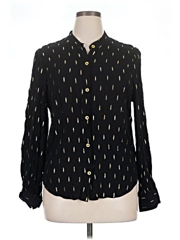 Karen Kane Long Sleeve Blouse (view 1)