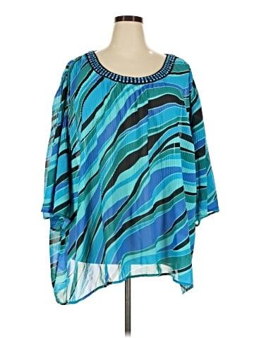 Catherines 3/4 Sleeve Blouse (view 1)