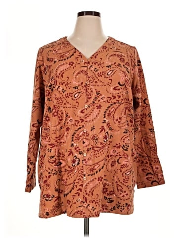 D&Co. 3/4 Sleeve Blouse (view 1)