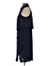 Parker 100% Polyester Solid Blue Casual Dress Size S - photo 5