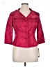 Maggy London 100% Silk Pink Jacket Size 14 Petite - photo 1