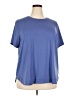 Jockey Blue Short Sleeve Top Size 3X - photo 1