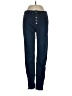 Just Black 100% Polyester Solid Blue Jeans Size 26 waist - photo 1