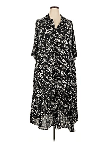 Woman Within Casual Dress (view 1)