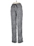 DKNY 100% Polyester Animal Print Silver Casual Pants Size XXS - photo 1