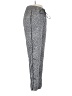 DKNY 100% Polyester Animal Print Silver Casual Pants Size XXS - photo 4