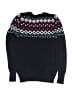 Abercrombie Argyle Blue Pullover Sweater Size 9 - 10 - photo 2