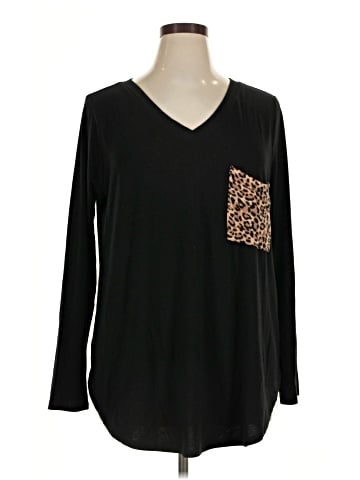 Zenana Long Sleeve T-Shirt (view 1)