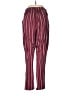 Arabella Stripes Burgundy Casual Pants Size 1X - photo 2