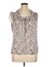 Milano 100% Polyester White Sleeveless Blouse Size XL - photo 1
