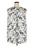 Fever Floral Ivory Sleeveless Blouse Size 3X - photo 2