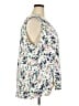 Fever Floral Ivory Sleeveless Blouse Size 3X - photo 4