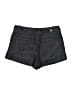 Club Monaco 100% Linen Solid Black Shorts Size 2 - photo 2