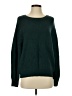 Express Solid Green Pullover Sweater Size S - photo 1
