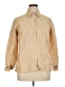 edward Stripes Gold Long Sleeve Button-Down Shirt Size XL - photo 1