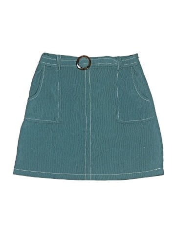 Iz Byer Denim Skirt (view 1)