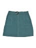 Iz Byer Solid Teal Denim Skirt Size 14 - photo 1