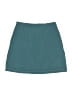 Iz Byer Solid Teal Denim Skirt Size 14 - photo 2