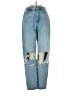 American Eagle Outfitters 100% Cotton Hearts Blue Jeans Size 0R - photo 1