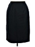 K.C. Spencer Solid Black Formal Skirt Size 14 - photo 1