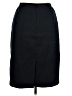K.C. Spencer Solid Black Formal Skirt Size 14 - photo 2