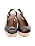 Coach Black Blue Wedges Size 8 - photo 2