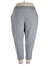 Lularoe Solid Gray Active Pants Size 3XL - photo 1