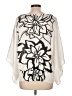 Sioni 100% Polyester Ivory 3/4 Sleeve Blouse Size L - photo 2