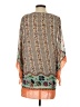 Umgee Orange 3/4 Sleeve Blouse Size S - photo 2