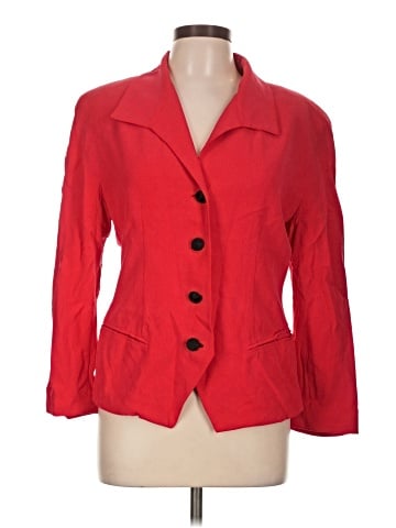 Dana Buchman Silk Blazer (view 1)