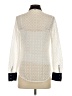 J.Crew Polka Dots Ivory Long Sleeve Button-Down Shirt Size 2 - photo 2