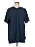 George Blue Short Sleeve Henley Size M - photo 1
