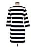 Boston Proper Stripes White Casual Dress Size M - photo 2