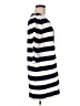 Boston Proper Stripes White Casual Dress Size M - photo 4